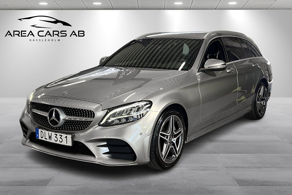 Mercedes-Benz C 200 T d 9G-Tronic AMG / Värmare / Drag