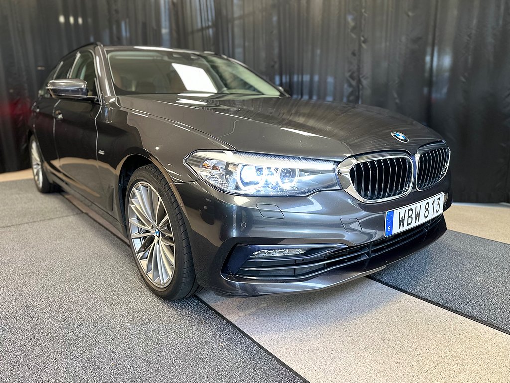 BMW 520 d 190Hk Touring Steptronic Sport line Drag|Värmare|Kamera