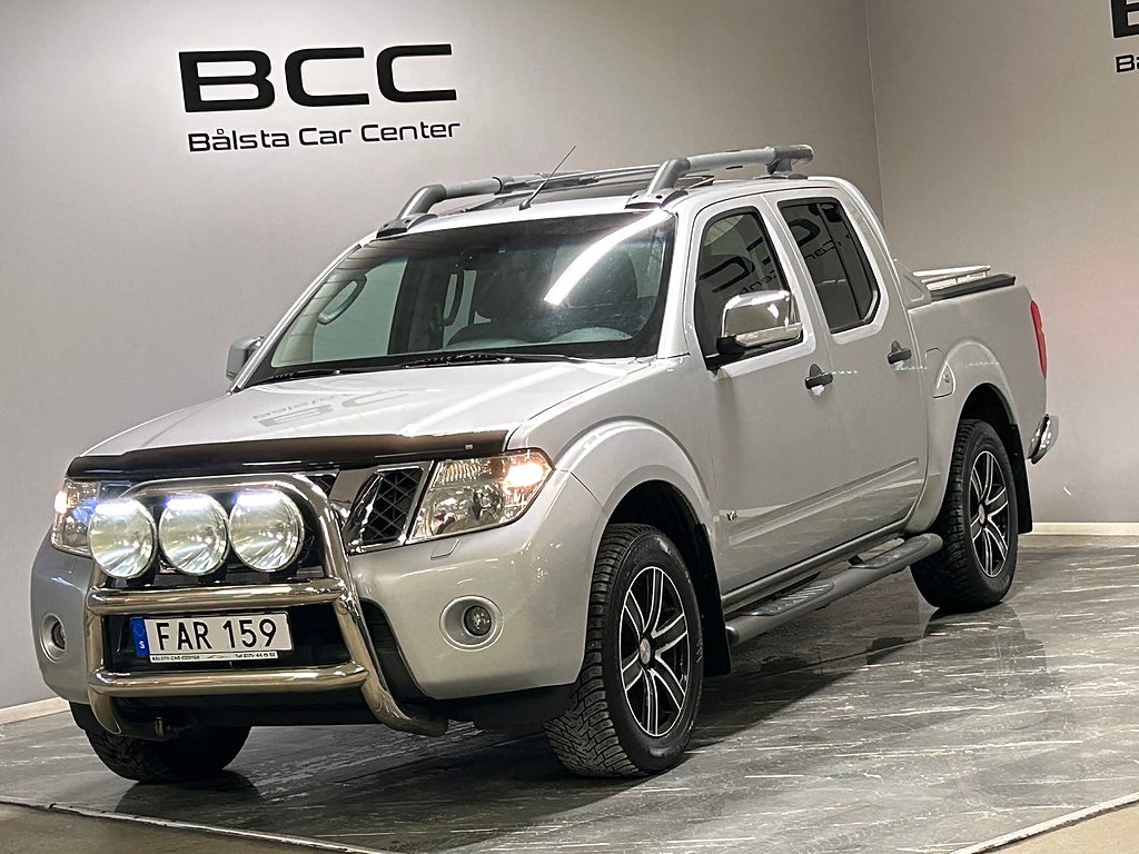 Nissan Navara Dubbelhytt 3.0 dCi V6 4x4 Värmare Drag Taklucka 