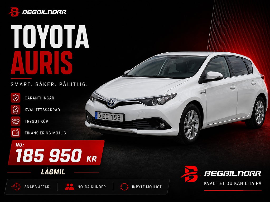Toyota Auris Hybrid e-CVT Active *Nyserv
