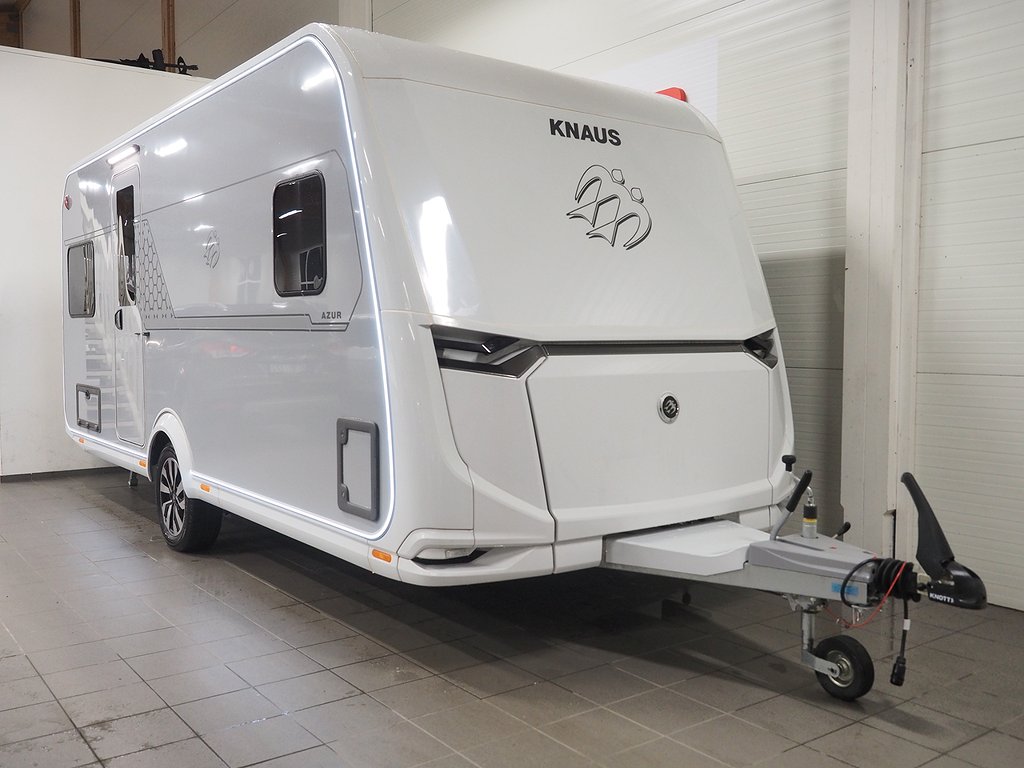 Husvagn, 1-axl Knaus Azur 500 FU 2 av 20