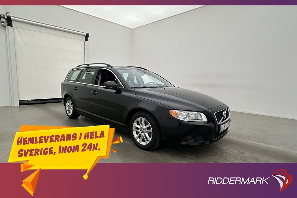 Volvo V70 D4 AWD 163hk Momentum Värmare Drag Skinn En-Bruk