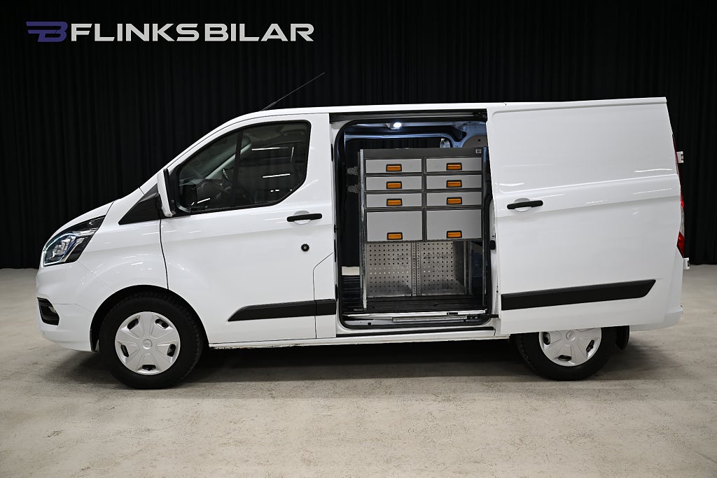 Ford transit Custom 130HK Automat|Servicebil|Dubbeldörr|Inredd|SeUtr
