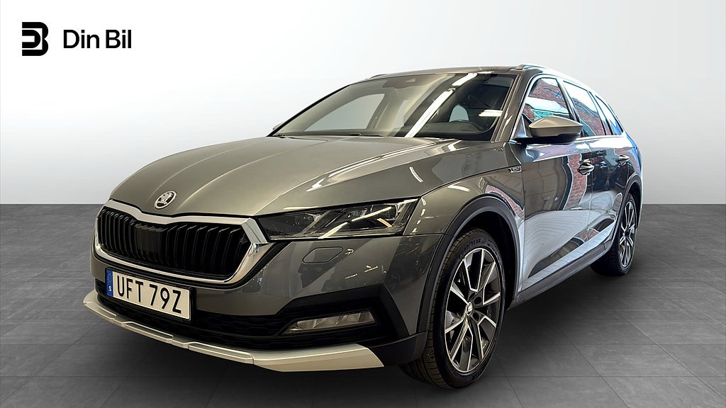 Skoda Octavia Scout 2,0 TDI 200 hk 4x4 | Drag&värme