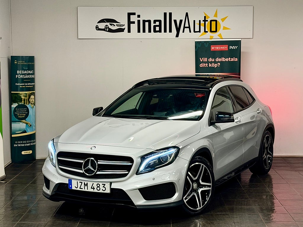 Mercedes-Benz GLA 220 CDI 7G-DCT AMG Line Euro 6 Ny-Servad/Panorama/Drag