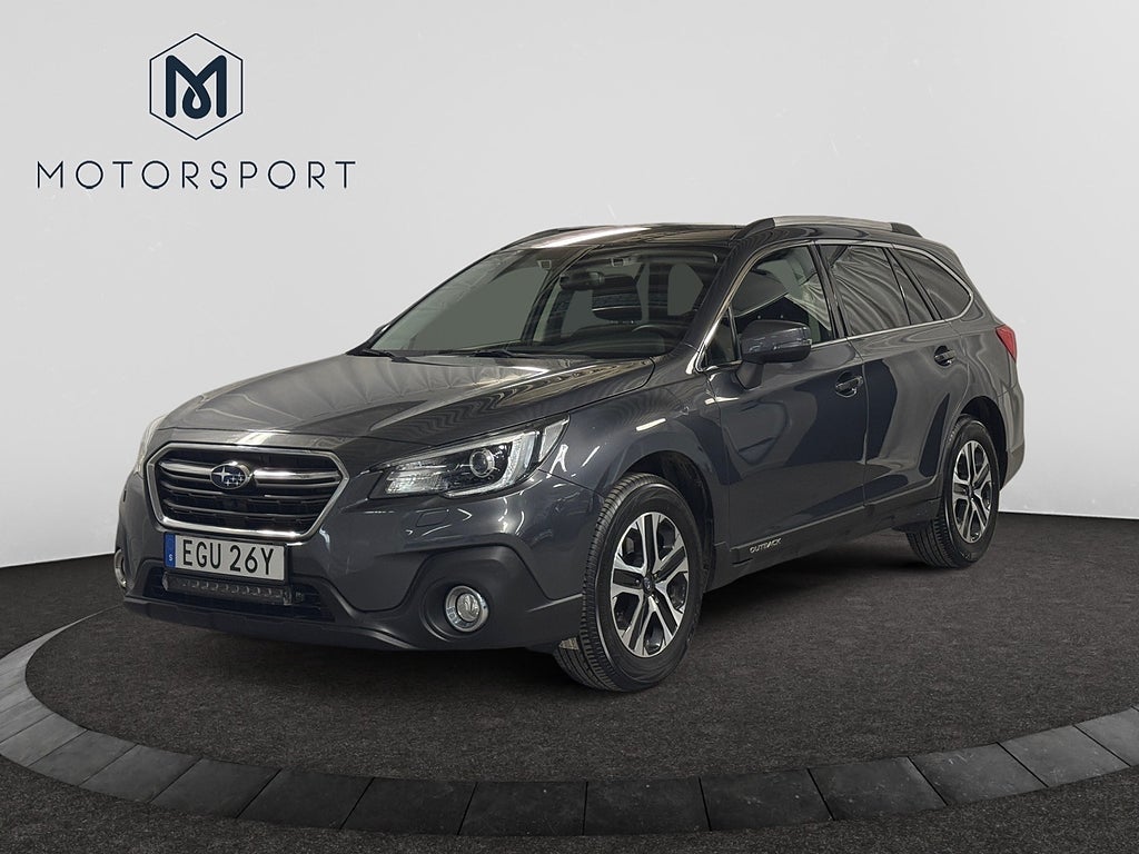 Subaru Outback 2.5 4WD Lineartronic LED-Ramp Apple Carplay Dragkrok