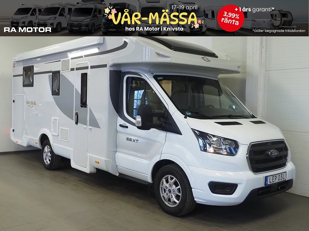 Ci Magis 65 XT AUT I 160hk I Queenbädd I Markis I Taksäng I 3500kg