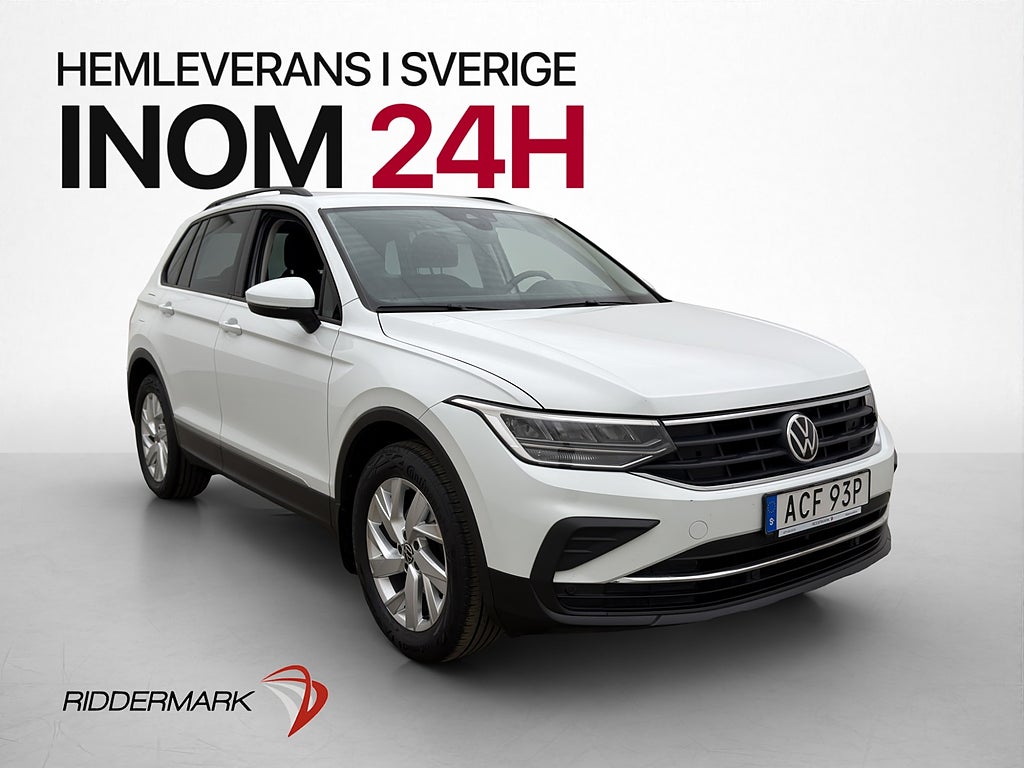 Volkswagen Tiguan 1.5 TSI 150hk Kamera CarPlay Drag MOMS