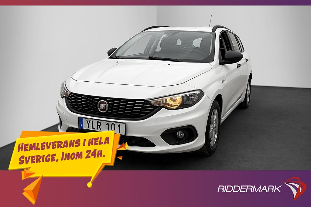 Fiat Tipo 1.4 FIRE 95hk Pop Farthållare MOMS