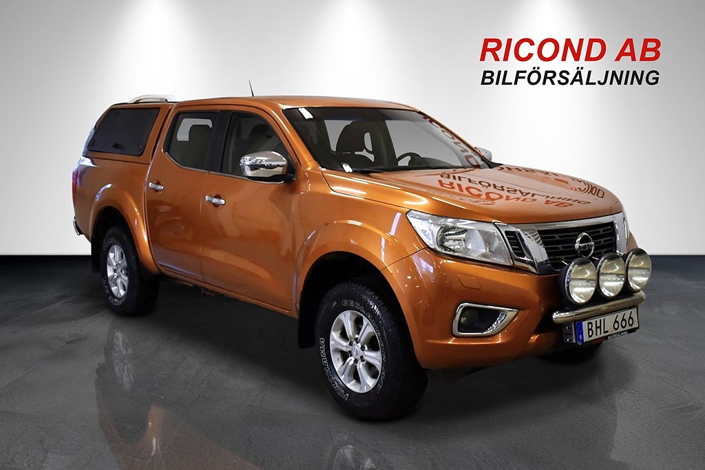 Nissan Navara DUBBELHYTT 2.3 dCi 163HK 4WD M-VÄRM DRAGKROK