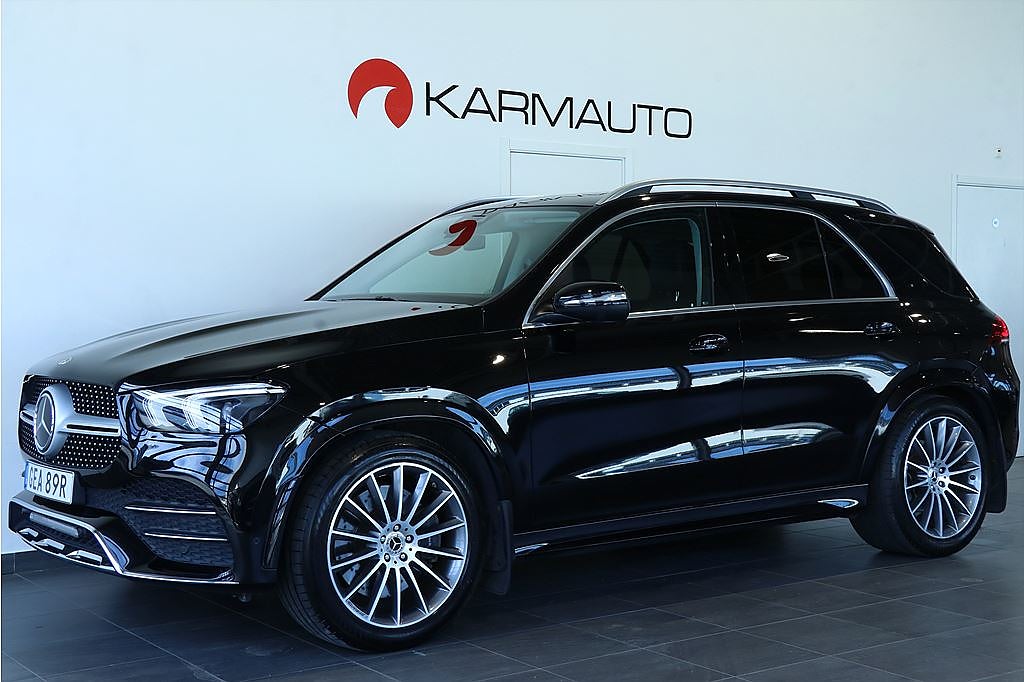 Mercedes-Benz GLE 350 de 4MATIC 320hk AMG Line Burrmester Drag
