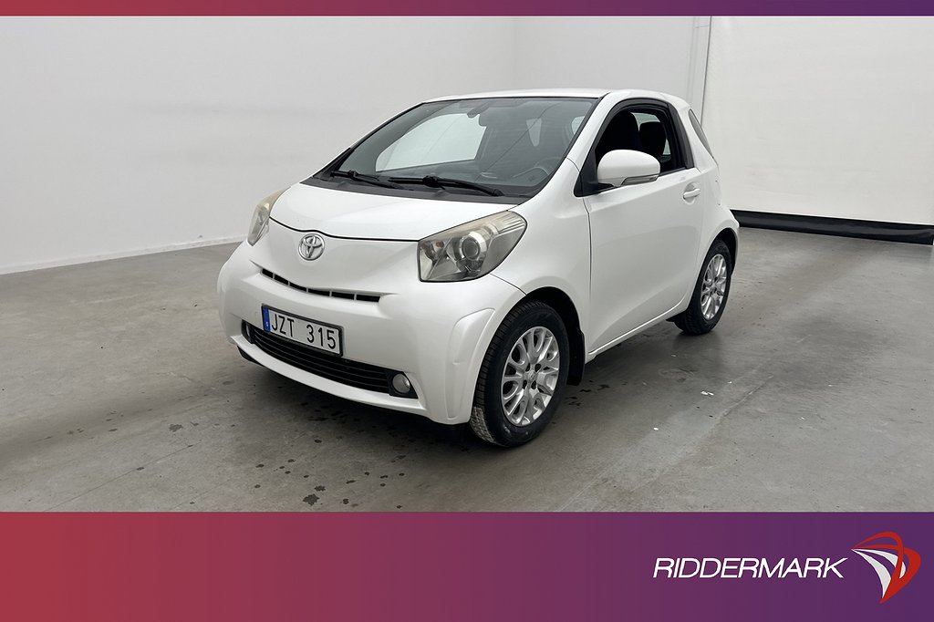 Toyota iQ 1.33 Dual VVT-i Super 98hk Keyless 0,44l/mil