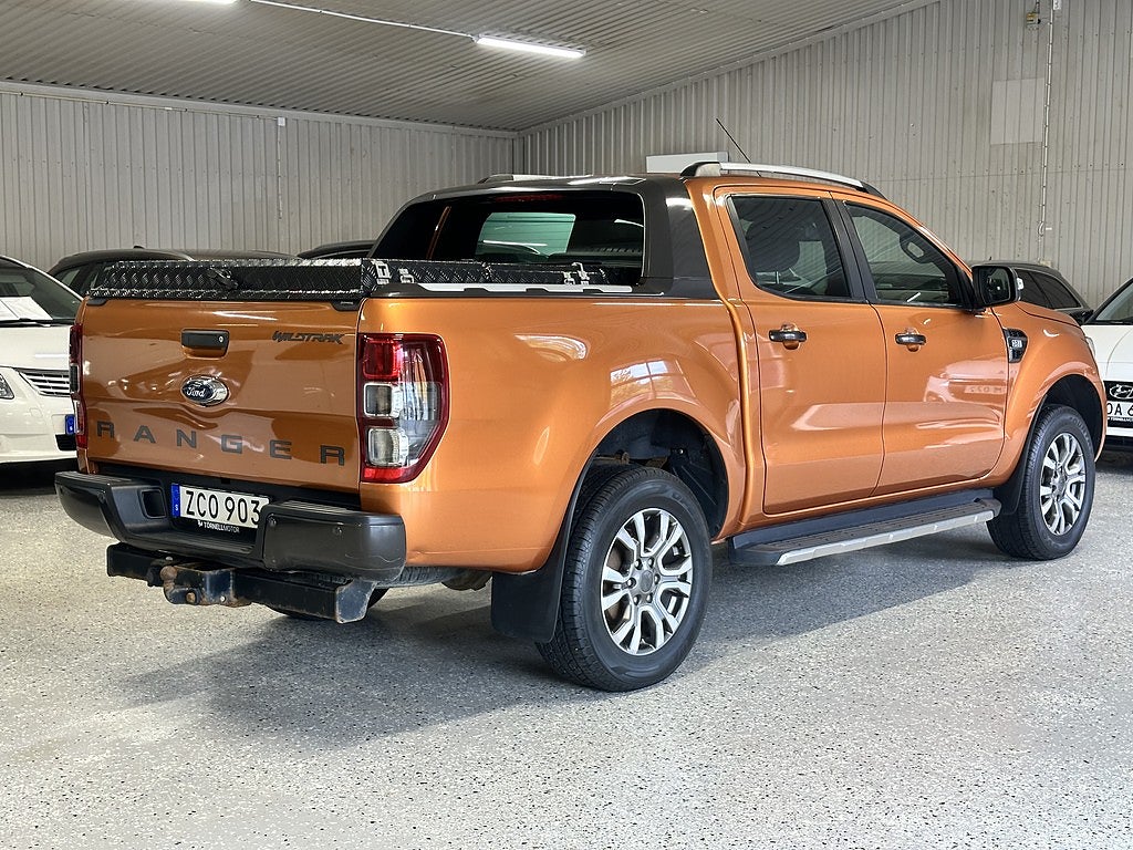Ford ranger Dubbelhytt 3.2 TDCi 4x4 Wildtrack Nyservad / Fint skick