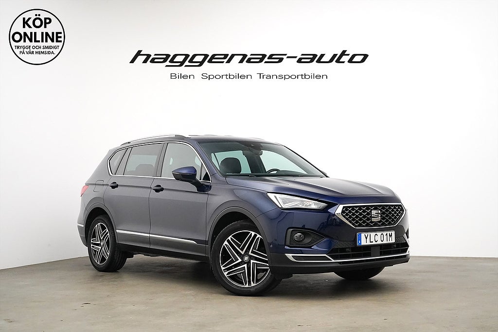 Seat Tarraco 2.0 4Drive DSG / 190hk / 7-sits / Xcellence
