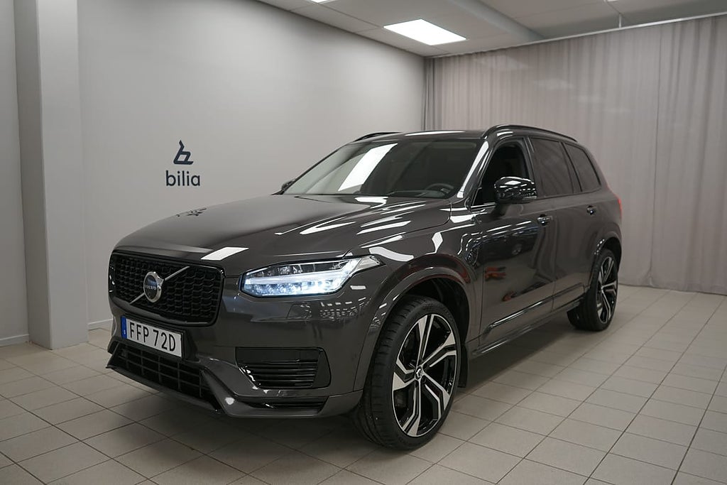 Volvo XC90 7 Säten Recharge T8 Ultimate Dark Edition. | Ryggmassage i frams