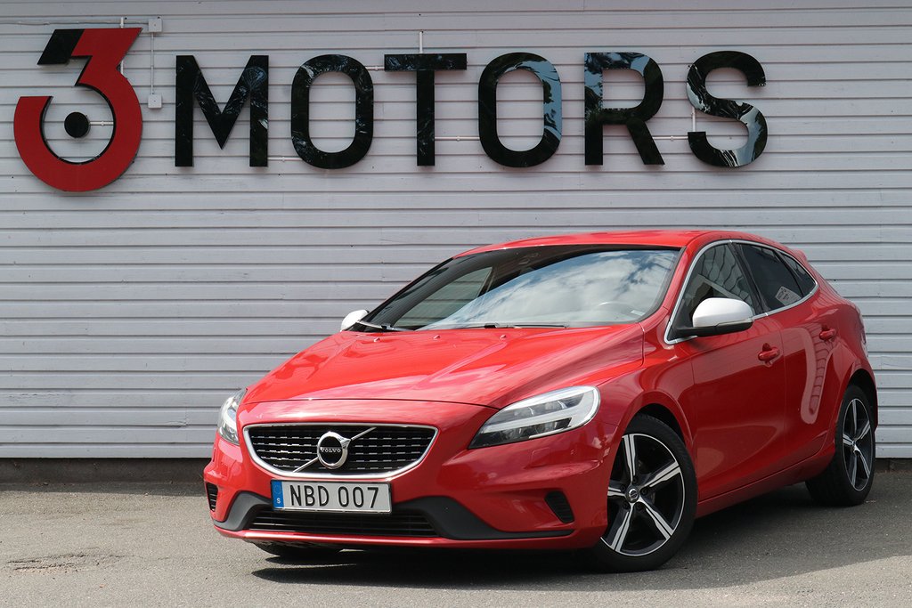 Volvo V40 T3 R-Design Navi Drag VOC Fullservad 