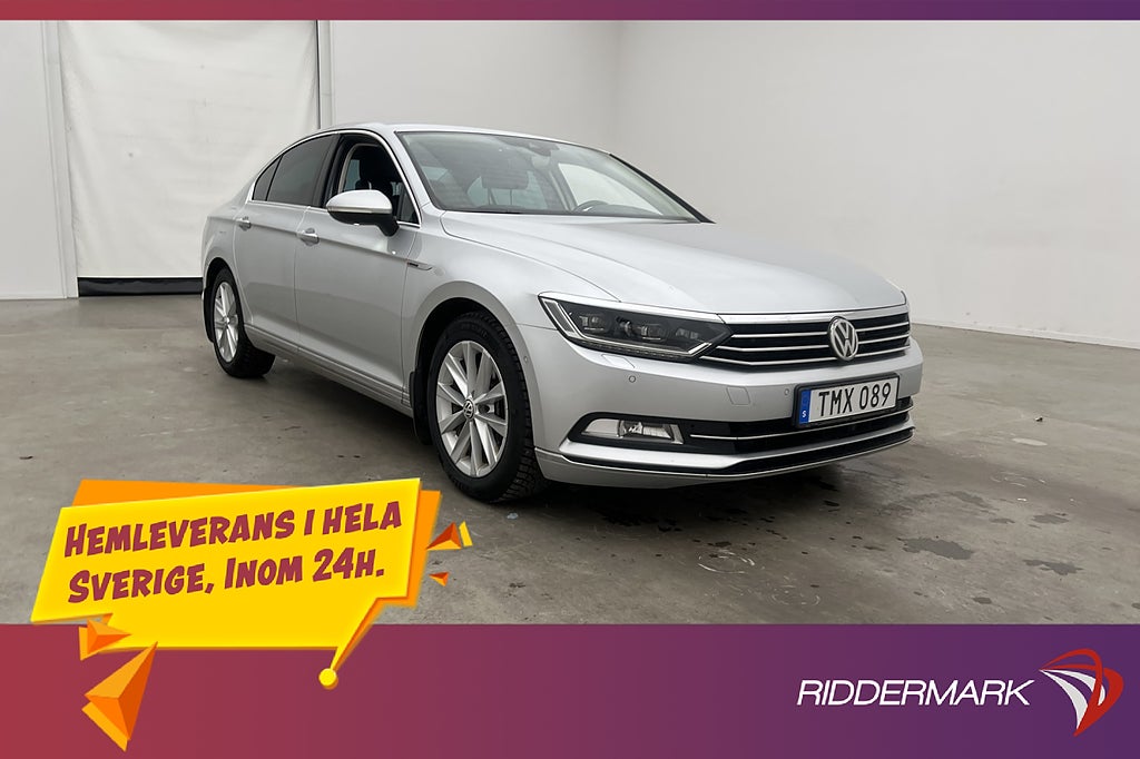 Volkswagen Passat 2.0 TDI 4M 240hk GTS Kamera Värm Skinn