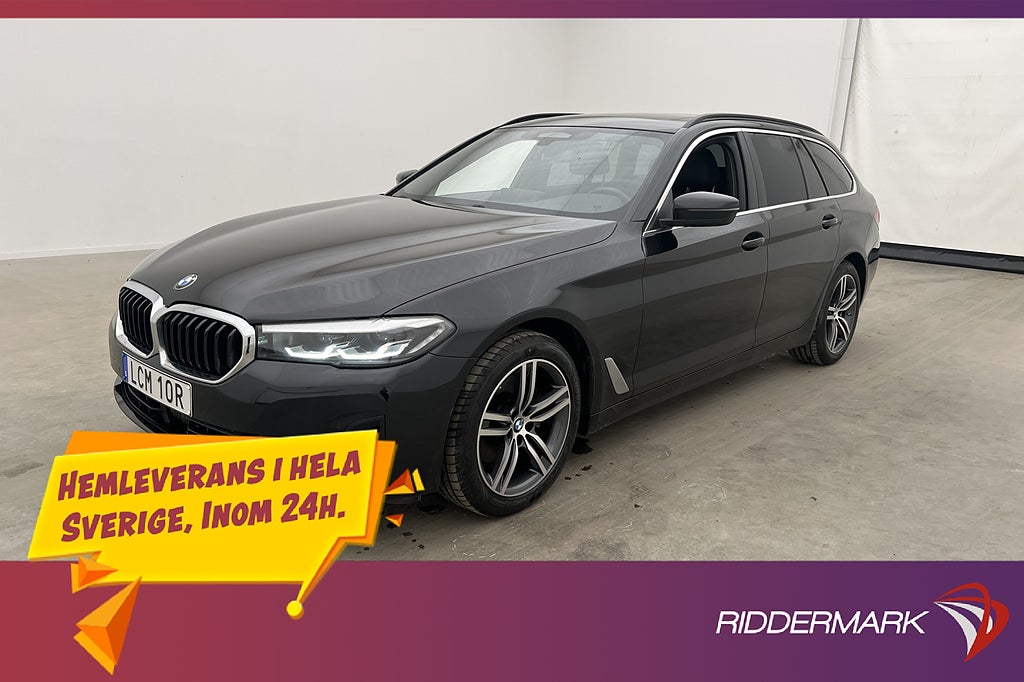 BMW 520d xDrive Touring Pano HiFi Kamera Skinn CarPlay MOMS