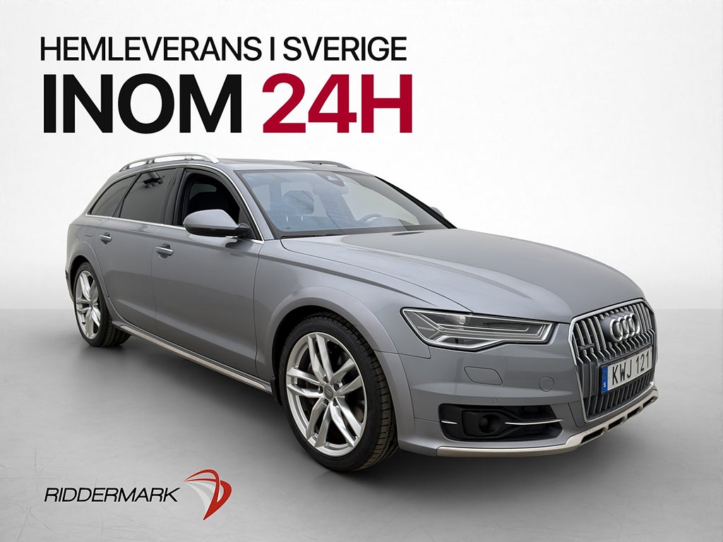 Audi A6 Allroad 3.0 TDI 320hk Q Värm Pano B-Kam Drag 4-Zon