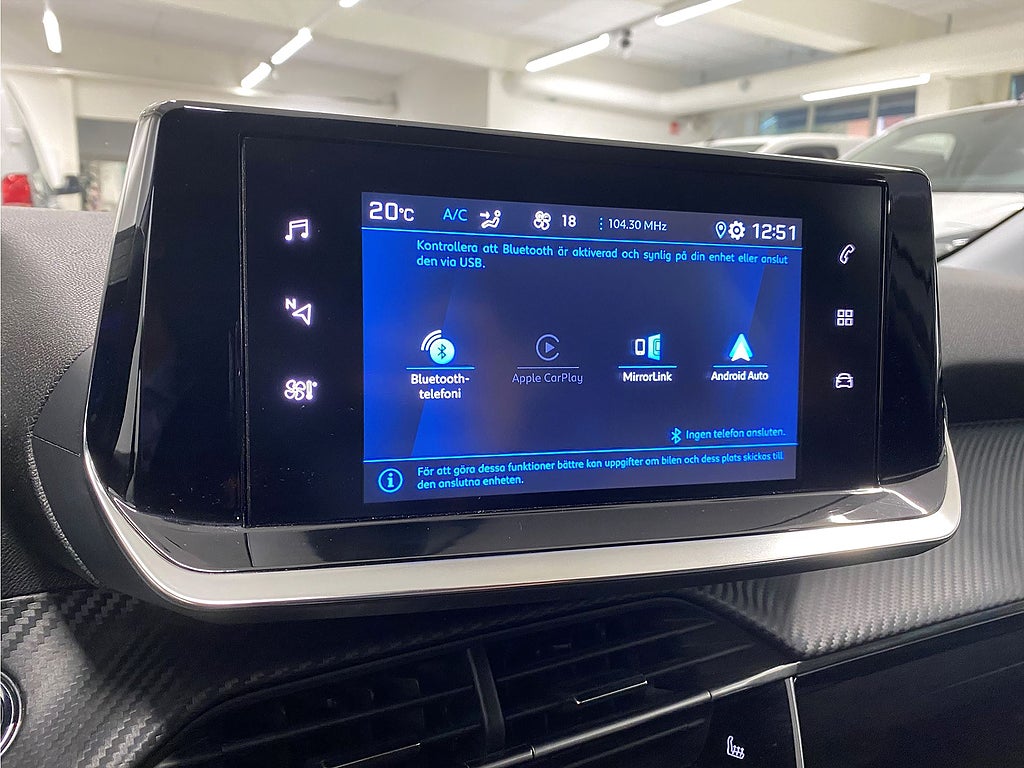 Bild på Peugeot 208 Allure 1.2 PureTech 100hk Aut - Carplay