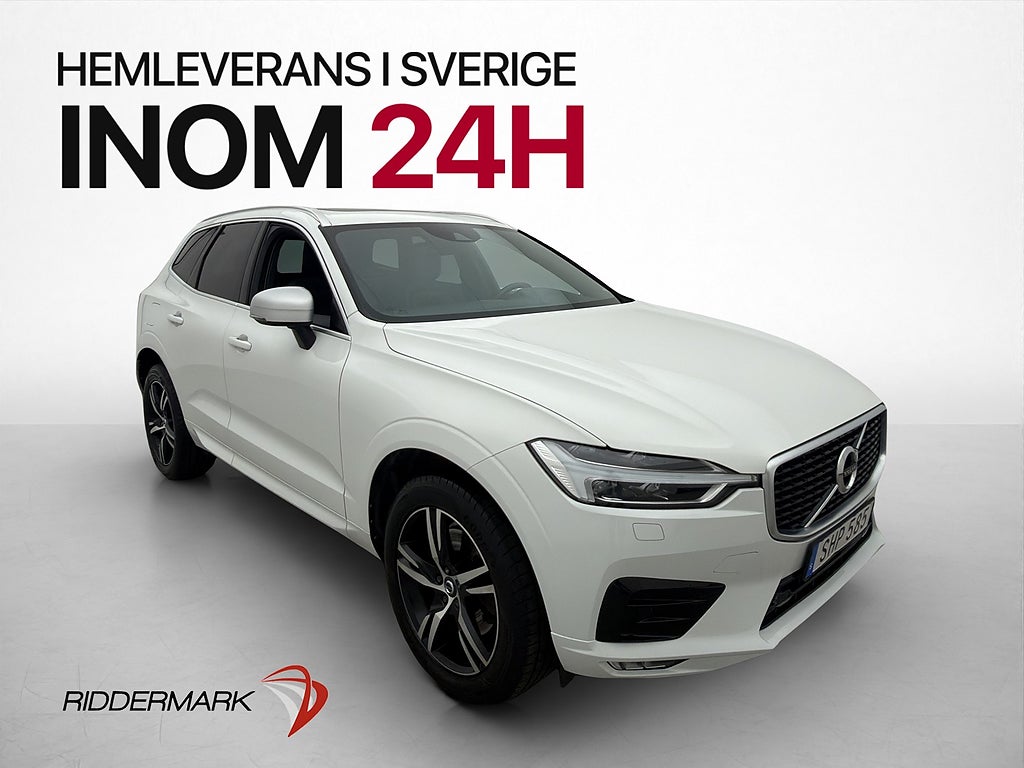 Volvo XC60 T5 AWD R-Design Pano Navi Kamera Värmare Drag