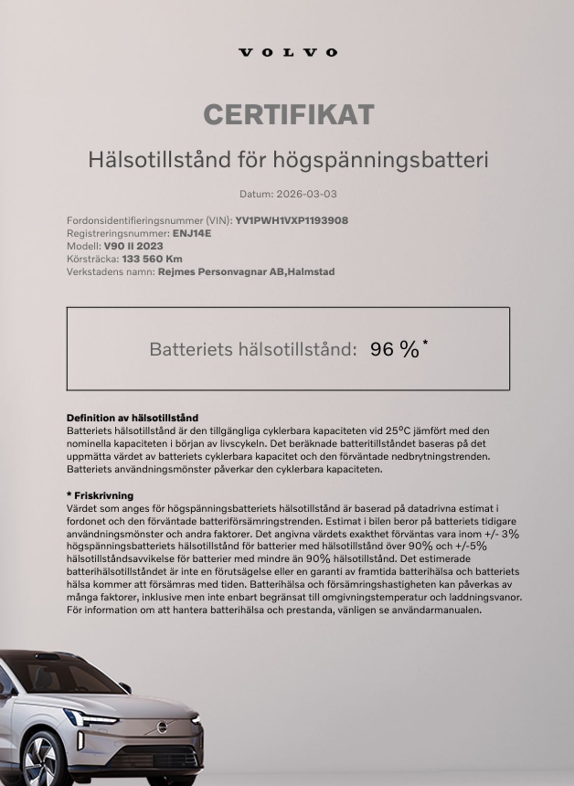 Volvo V90 Recharge T6 Plus Dark 2023, bild 4/43