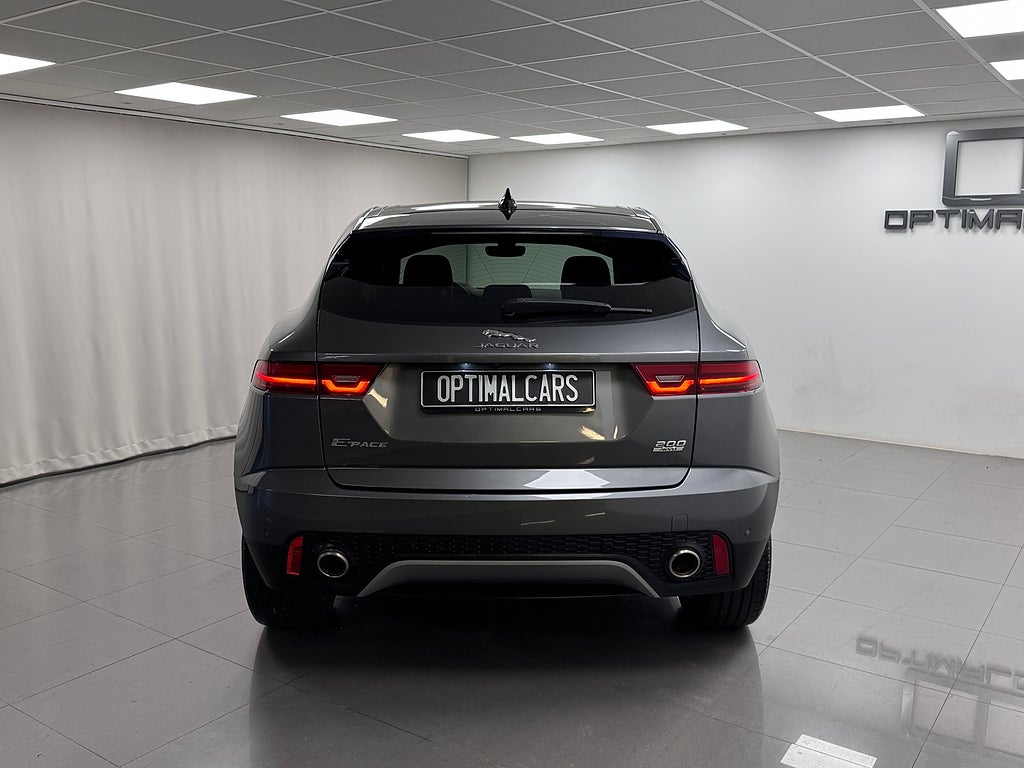 Jaguar E-PACE P200 AWD Svensksåld Black EDT. Meridian Navi LED bild 7