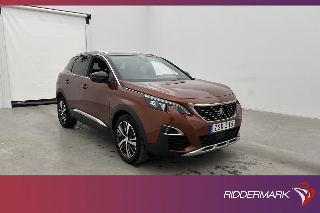 Peugeot 3008 1.6 THP EAT 165hk GT-Line Sensorer 1-Brukare