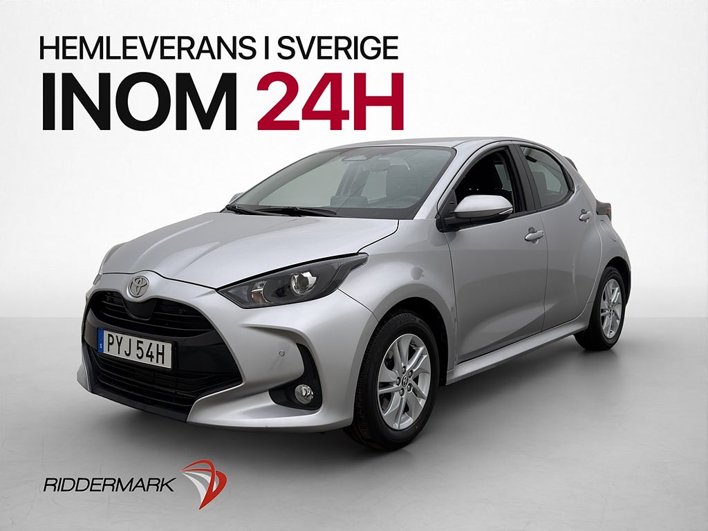 Toyota Yaris Hybrid Active Kamera Adaptiv-Fart Rattvärm MOMS
