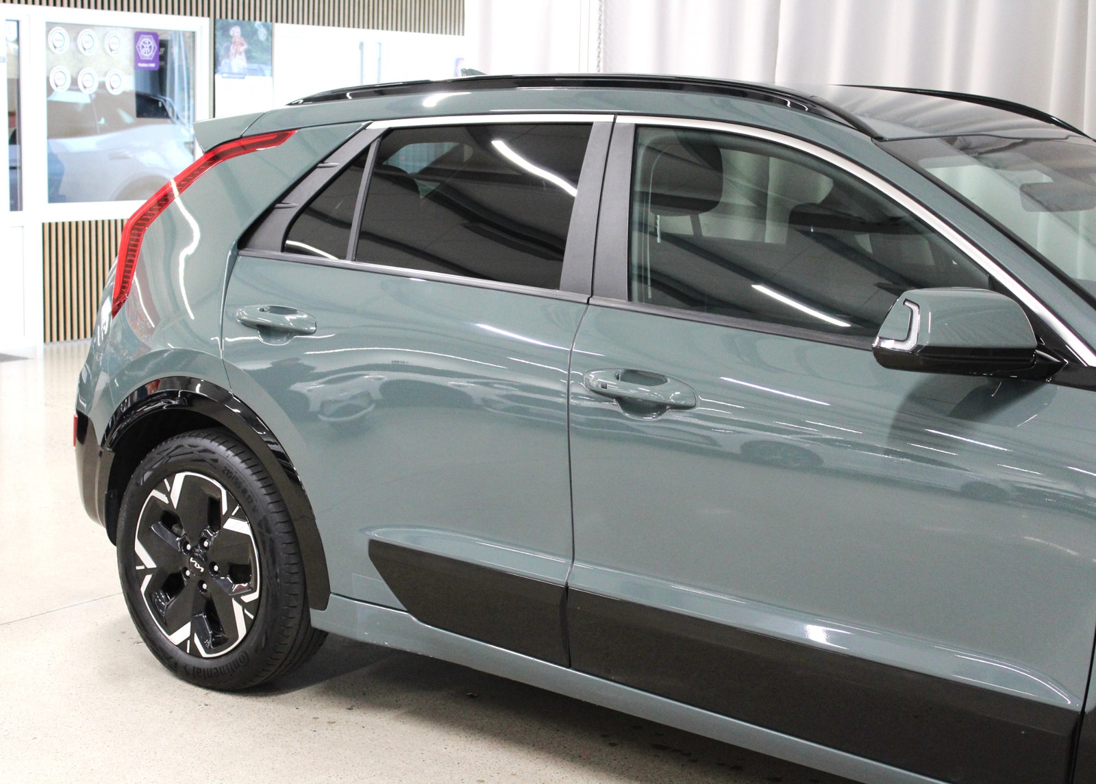 Kia Niro EV Advance, Drag, H/K, S&V-hjul, Skinn, Soh 100% 2023 - miniatyr 12