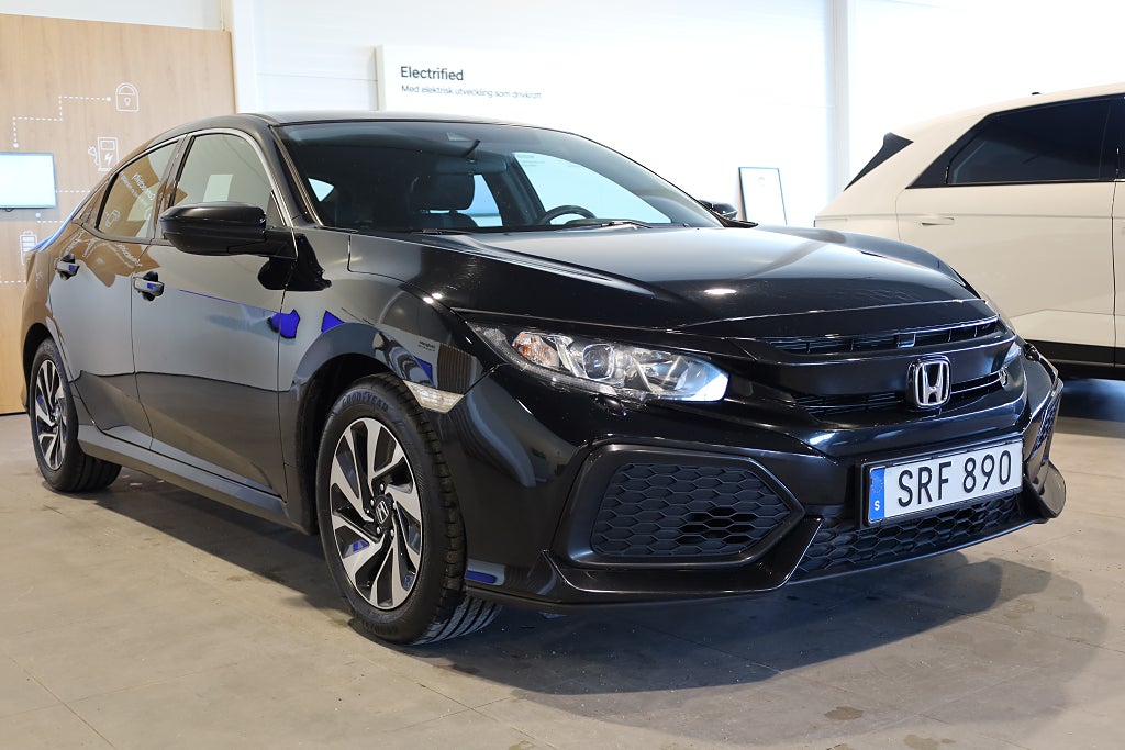 Honda Civic 1,0 i-VTEC Comfort 129HK Blåtand K-rem bytt 2017