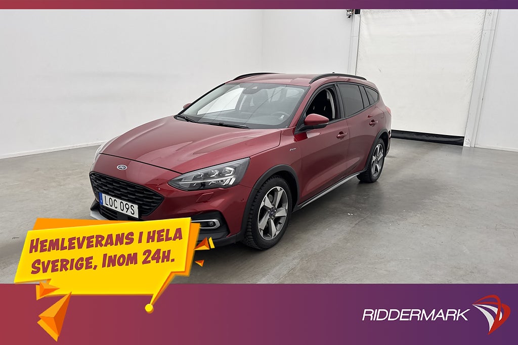 Ford Focus Active Kombi 150hk Värmare Kamera Keyless Adaptiv