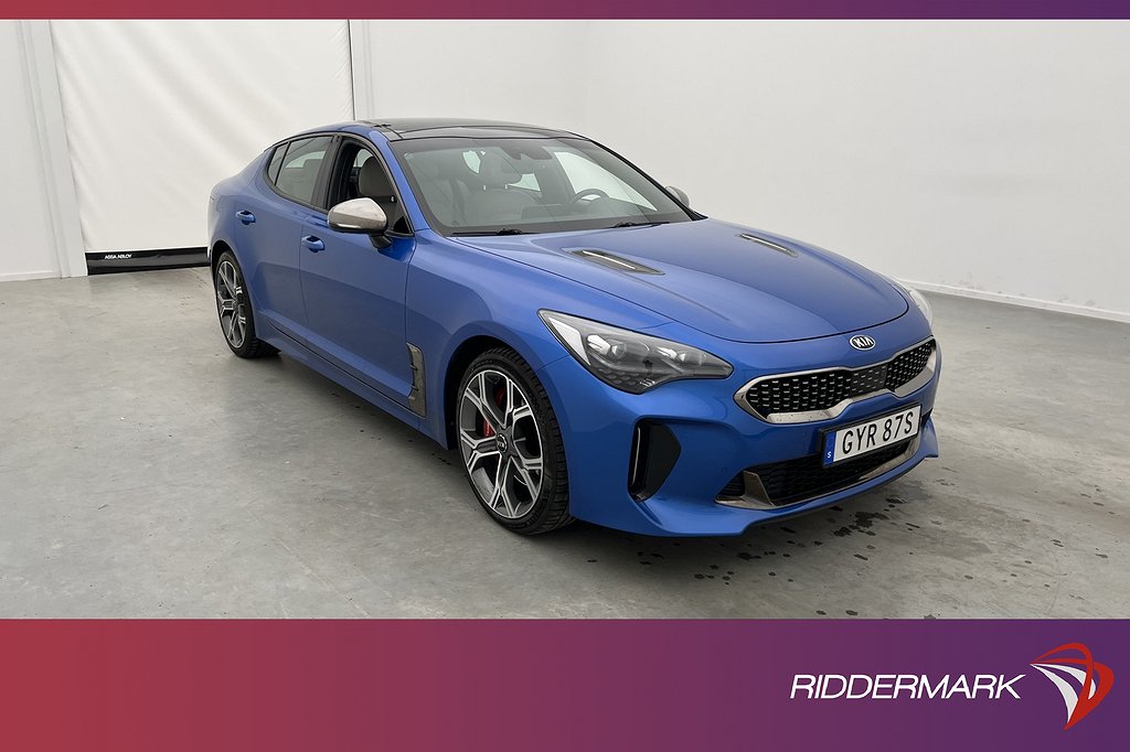 Kia Stinger GT V6 AWD 366hk Pano H/K HUD 360° Navi Brembo