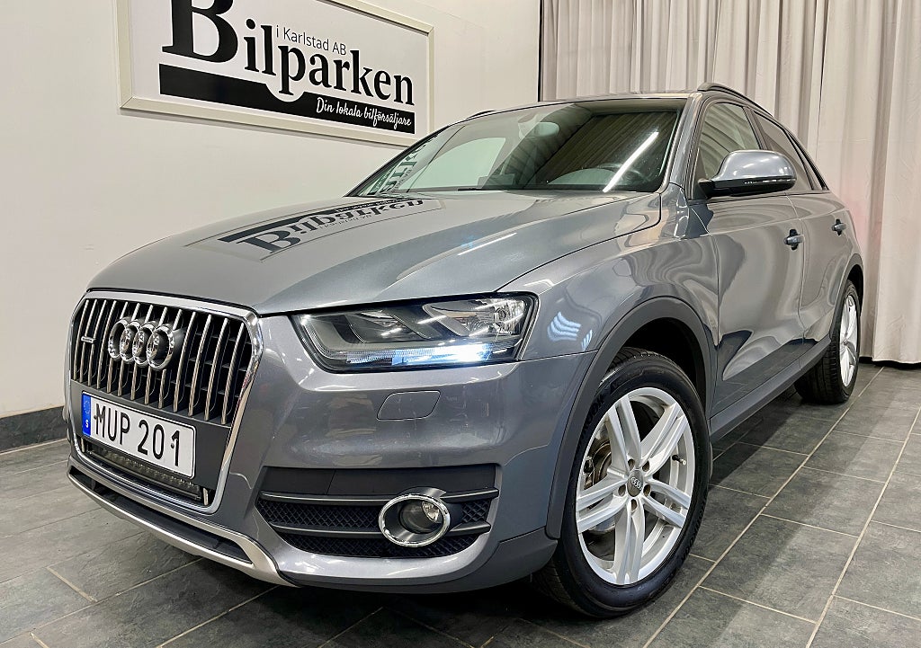Audi Q3 2.0 TDI quattro Comfort, Proline Euro5 140hk VÄRMARE