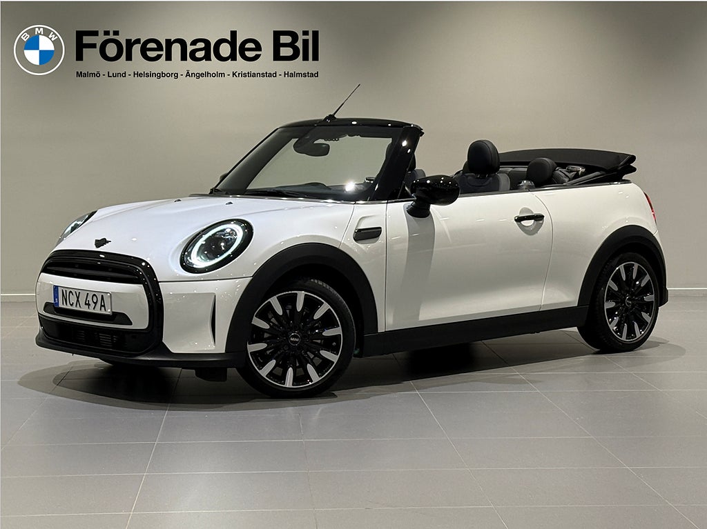 MINI Cooper Cabriolet Essentialpaket Sportstolar Drive-assist 17"