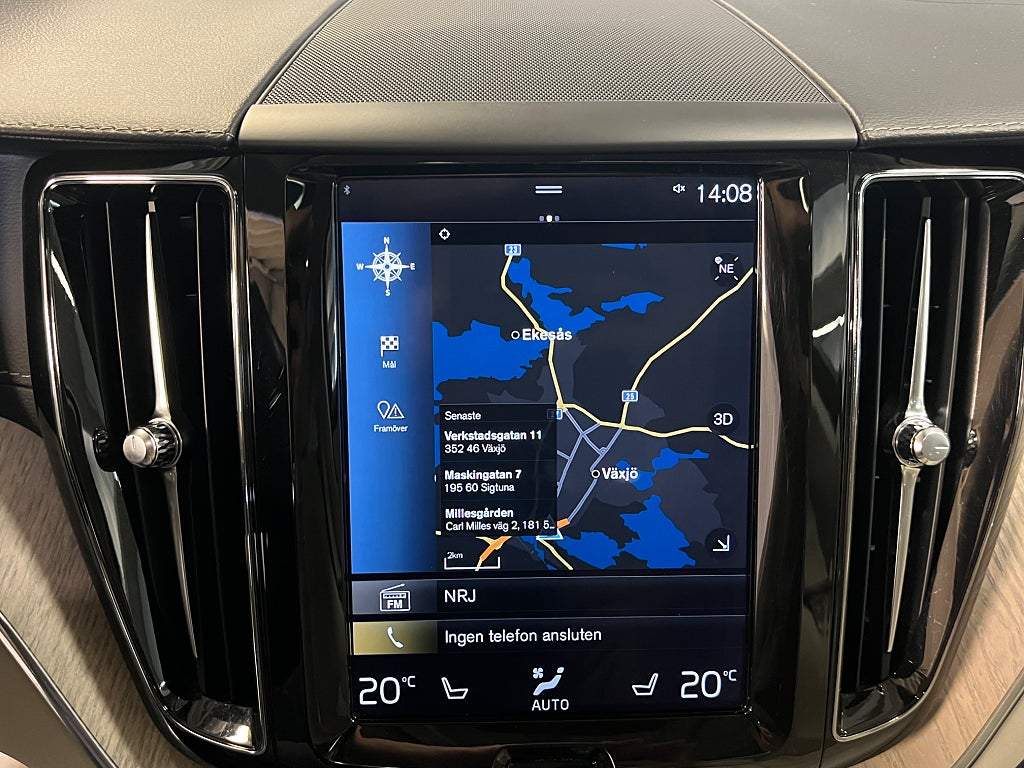 Volvo XC60 T5 AWD Aut Inscription DRAG B-kamera Carplay Ada farth bild 22