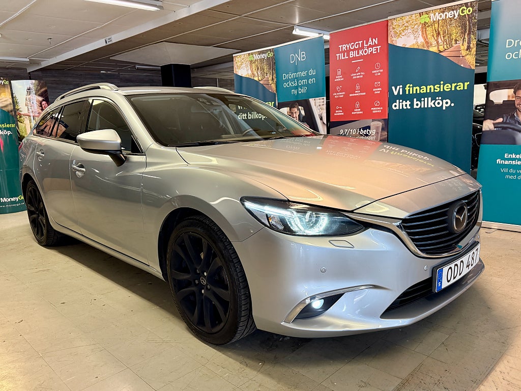 Mazda 6 Wagon 2.2 (175hk)*AWD*900kr/mån*dragkrok*
