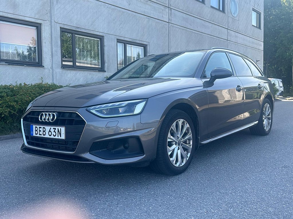 Audi A4 40 g-tron 2.0 CNG S Tronic  Advanced Euro 6 MOMSBIL