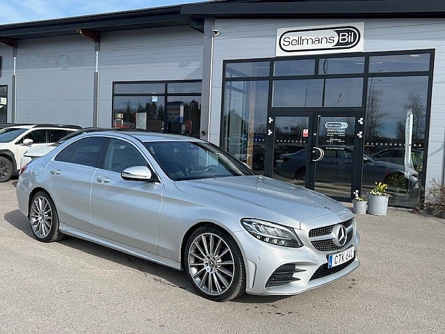 Mercedes-Benz C 200 9G-Tronic AMG-paket/Drag/V-hjul 