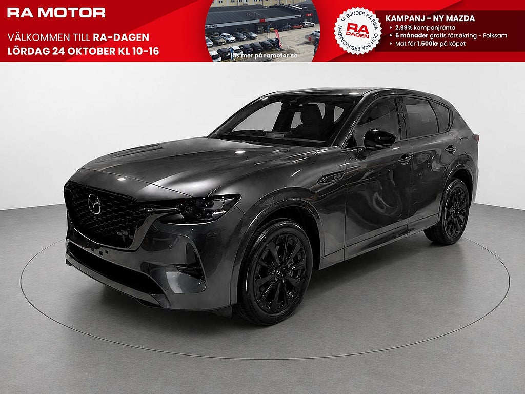Mazda CX-60 2,99% ränta | 3.3 D  Homura Plus  RA Dagen Superkampanj 2025