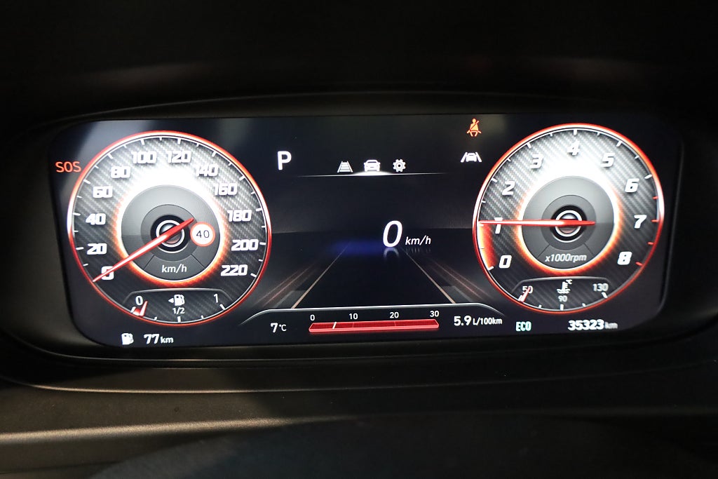 Hyundai i20 1,0 T-GDI 100hk 7DCT MHEV Essential Kamera Leasbar