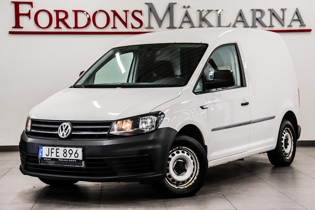 Volkswagen Caddy SKÅPBIL 2.0 TDI BLUEMOTION VÄRMARE DRAG LEASEBAR S+V