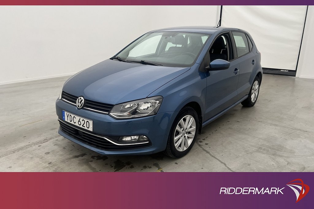 Volkswagen Polo 1.2 TSI 90hk En-Brukare Bluetooth 0,47l/mil