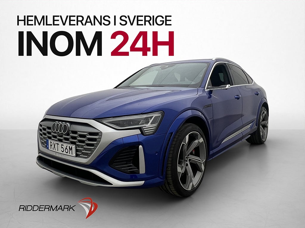Audi SQ8 e-tron Sportback Q Pano HUD 360º B&O Drag 22" 4-Zon