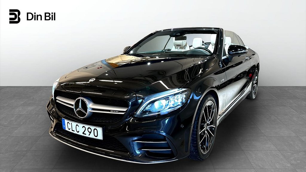 Mercedes-Benz AMG C 43 4MATIC Cabriolet 390hk Burmeister Kamera Navi