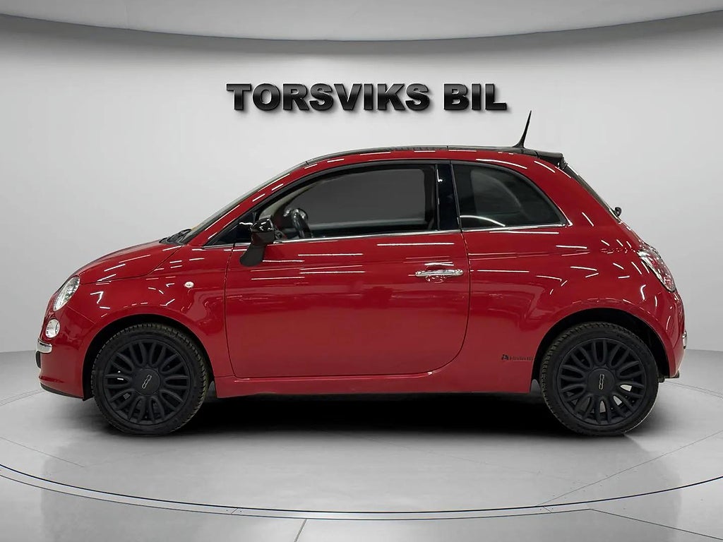 Fiat 500 1.2 8V Lounge Skinn Panorama  - miniatyr 2