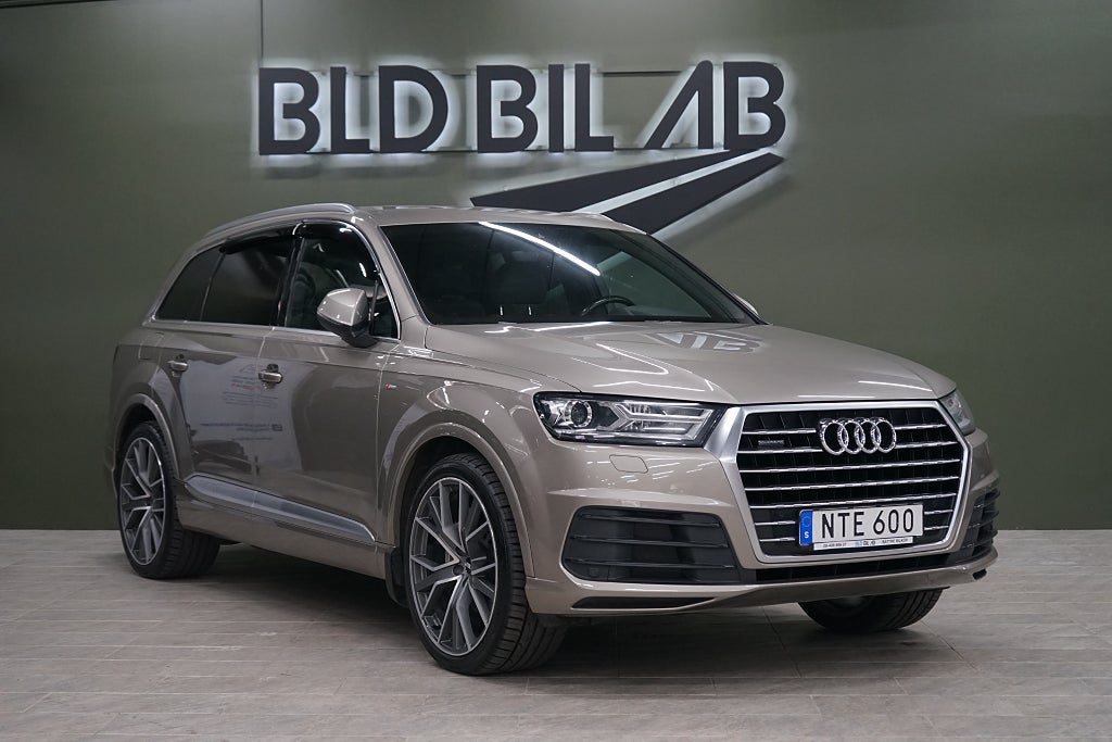 Audi Q7 3.0 TDI V6 quattro S Line Sport Edition 7 SITS 272 hk