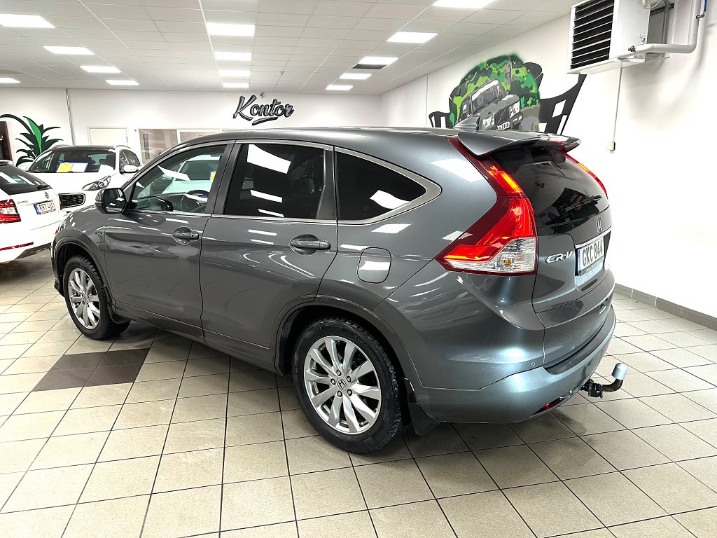 Honda CR-V 2.2 i-DTEC 4WD,Elegance,2brukare,Välservad,Drag, 
