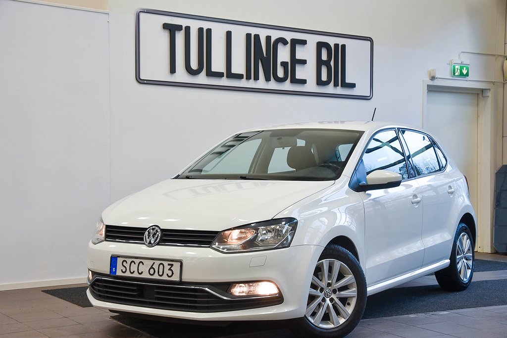 Volkswagen Polo 1.2 TSI 90HK DSG AUTOMAT LÅGMIL PDC Euro 6