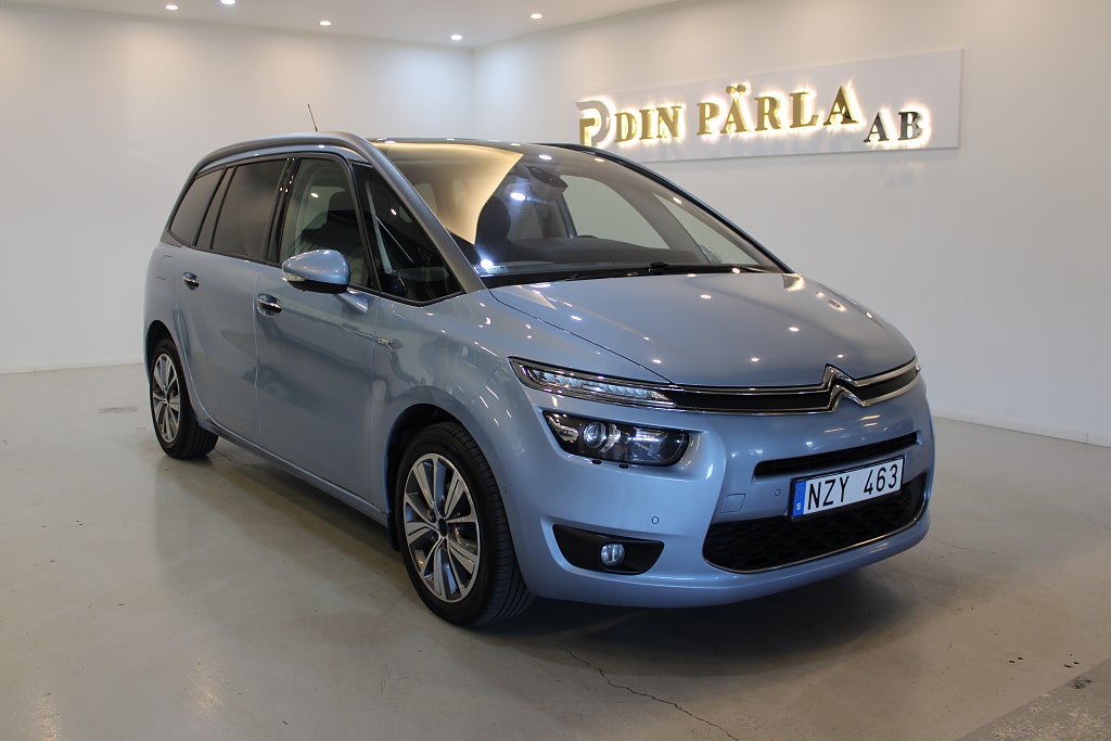 Citroen Grand C4 Picasso 1.6 HDi Automat 7 Sits B-Kamera Nyservad